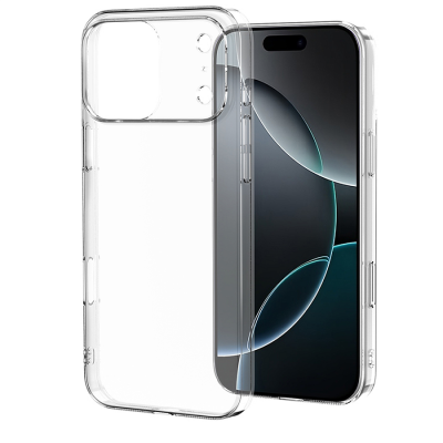 Силиконовый чехол для iPhone 17 Pro Max (прозрачный)